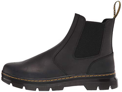 Dr. Martens unisex adult Chelsea Boot, Black Wyoming, 8 Women 7 Men US