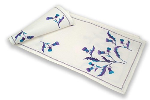 Table Runner (Small) in a Scottish Thistle Bute Design
