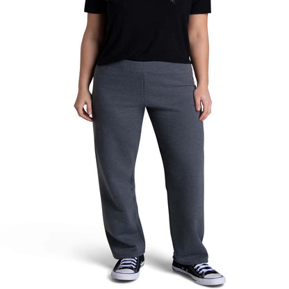 Fruit of the Loom Women's Eversoft Fleece Open Bottom Pant