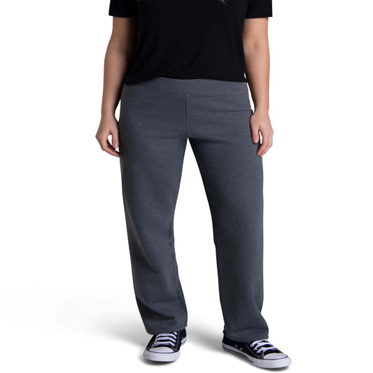 Fruit of the Loom Women's Eversoft Fleece Open Bottom Pant