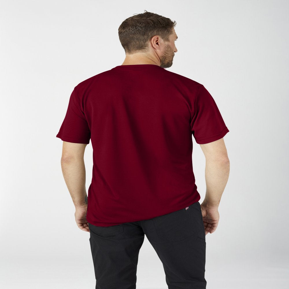  Dickies Short Sleeve Wrap Crew Neck Relaxed Fit T-Shirt (Men's or Men's Big & Tall) 1 Pack