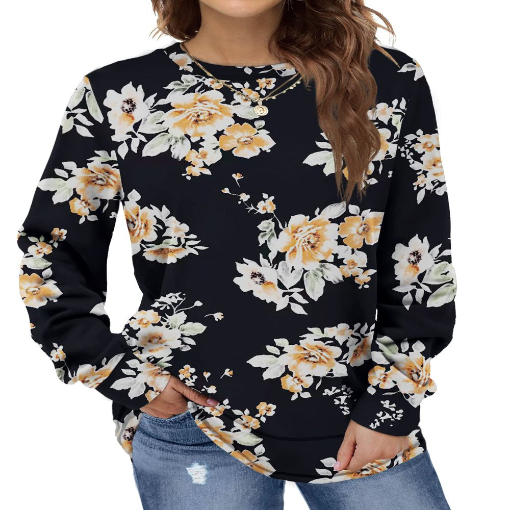 Fantaslook Sweatshirts for Women Crewneck Casual Long Sleeve Shirts Tunic Tops