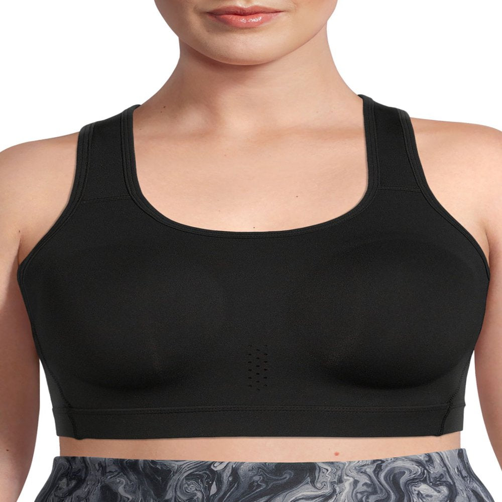  Women'S plus Size Molded Cup Sports Bra