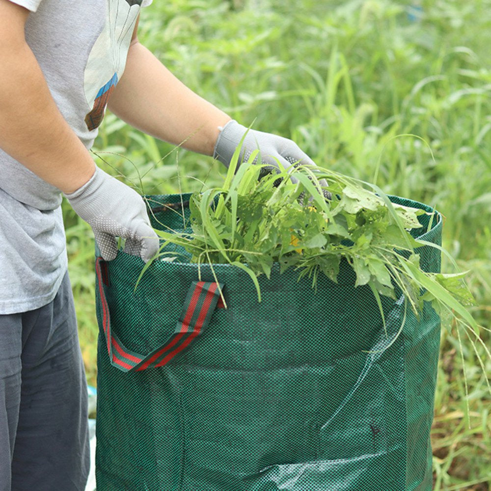 Garden Leaf Garbage Bag Pp Woven Cloth, Reusable Gardening Lawn Leaf Bag Garden Tote Bag