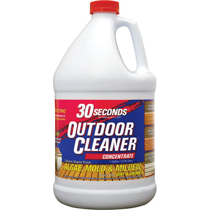 30 SECONDS Outdoor Cleaner for Stains from Algae, Mold and Mildew 1 Gallon