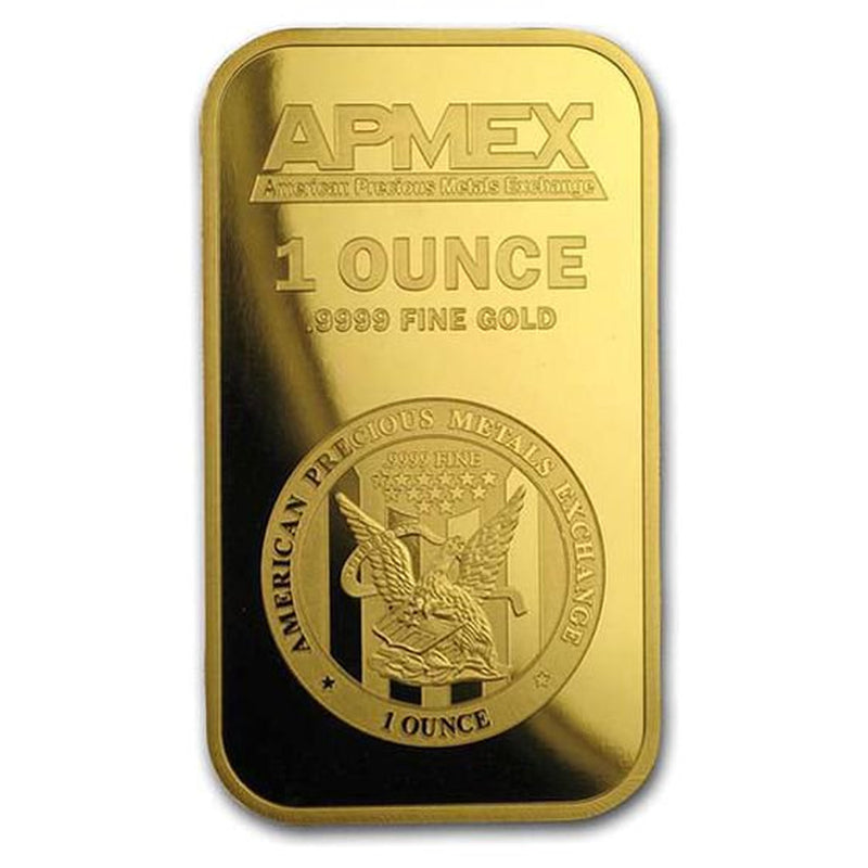 1 oz Gold Bar - APMEX (TEP)