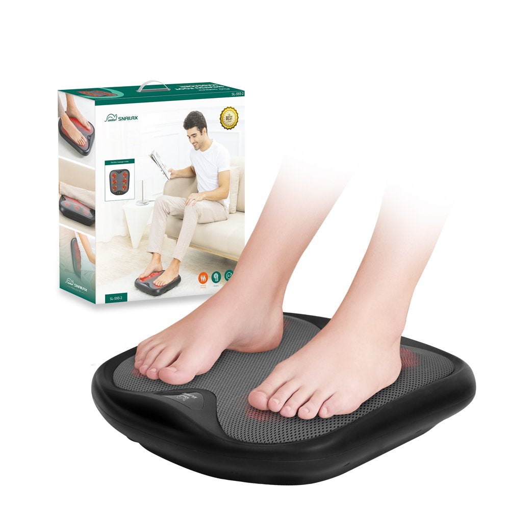 Snailax Shiatsu Foot Massager with Heat, Electric Foot Massager Machine for Plantar Fasciitis, Gifts