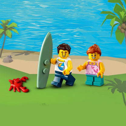 LEGO Creator 3 in 1 Multicolor Beach House, Transform from Surf Shack to Lighthouse to Pool House