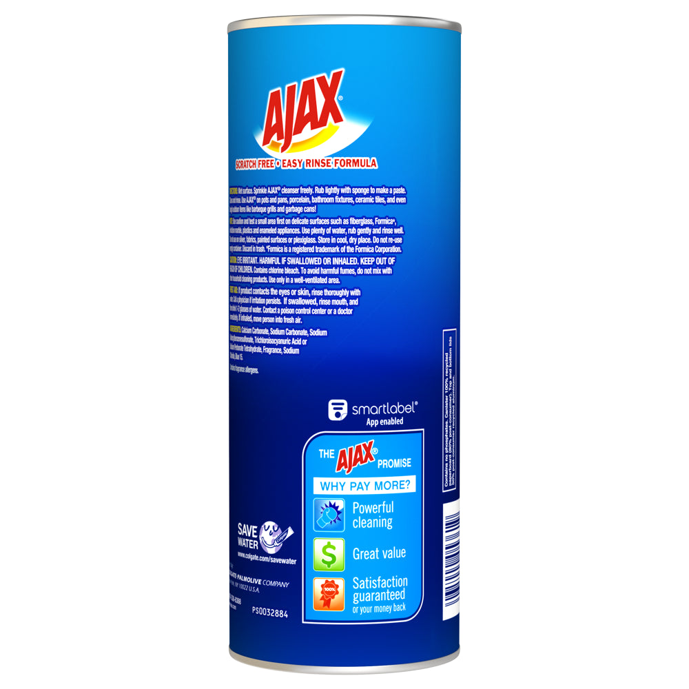 Ajax All Purpose Powder Cleaner with Bleach 21 oz