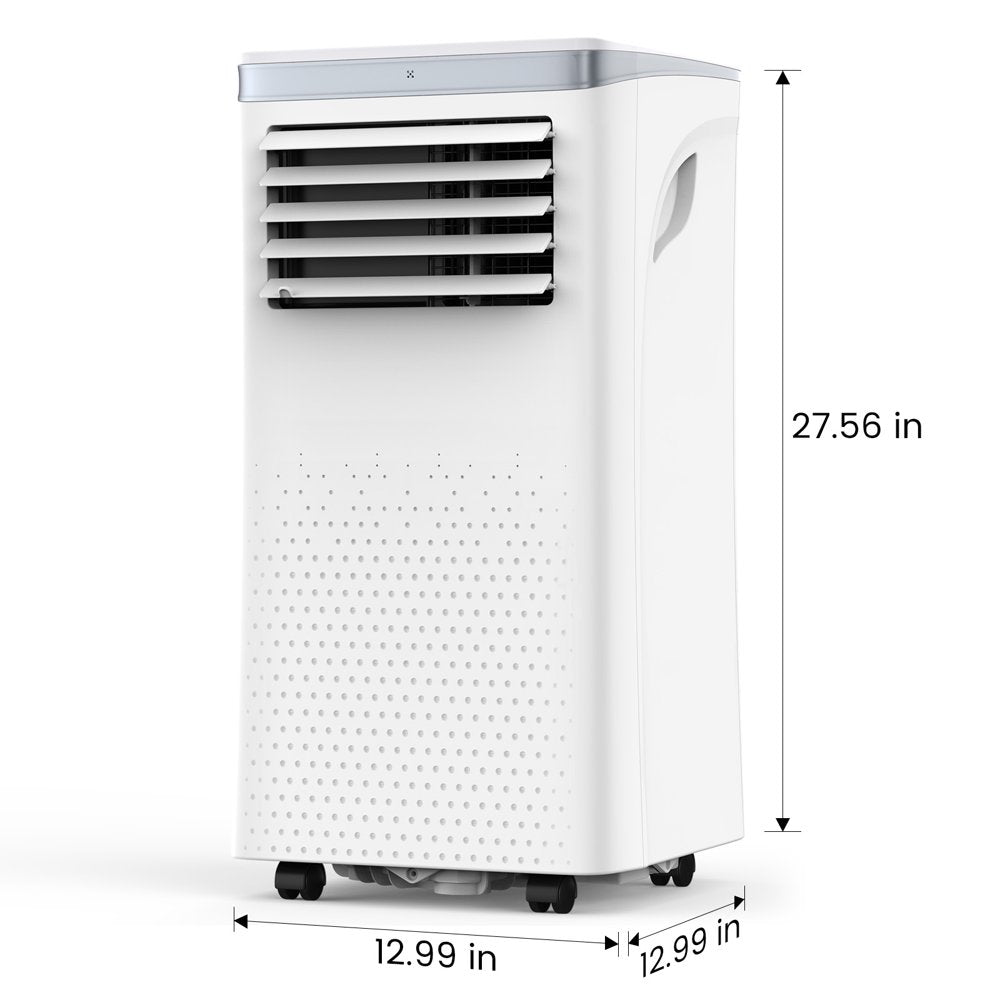 JOY PEBBLE Portable Air Conditioner, Automatic Defrosting & Self-Evaporating, Cools 300Sq.Ft