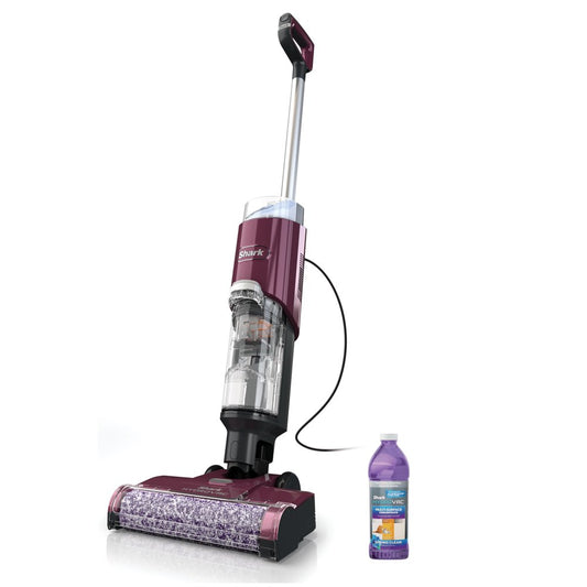 Shark HydroVac 3in1 Vacuum, Mop & Self-Cleaning Corded System, with Antimicrobial Brushroll* & Multi-Surface Cleaning Solution, Perfect for Hardwood, Tile, Marble, Laminate & Area Rugs, WD100