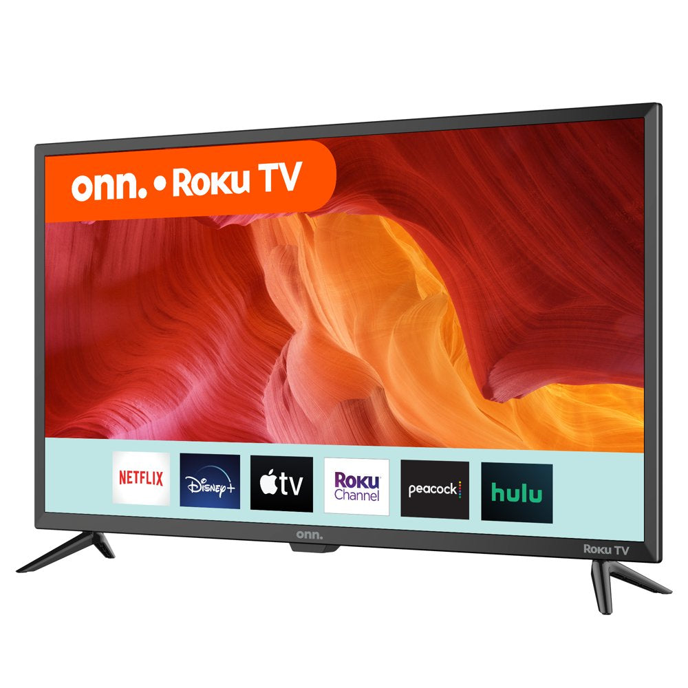 Onn. 32” Class HD (720P) LED Roku Smart TV (100012589)