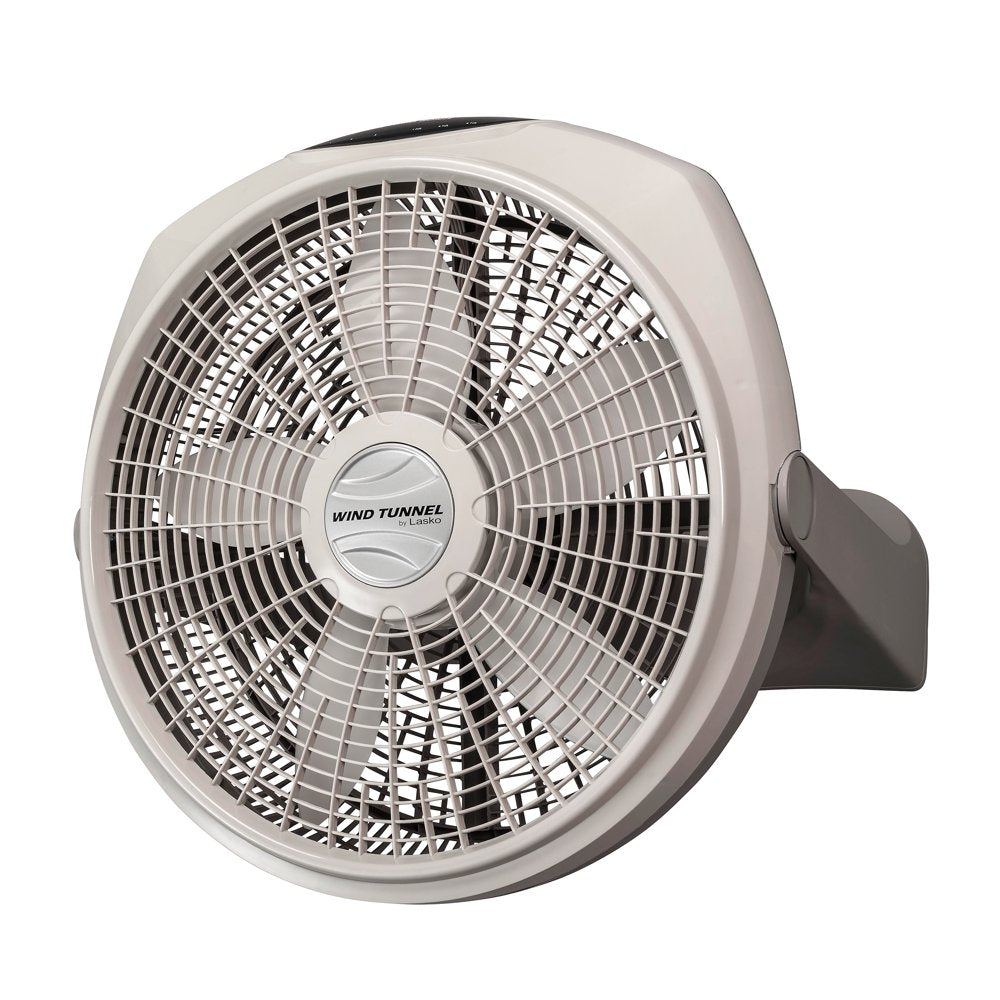 Lasko 20" Wind Tunnel 3-Speed Fan with Remote, Model A20700, Gray