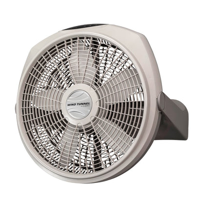 Lasko 20" Wind Tunnel 3-Speed Fan with Remote, Model A20700, Gray