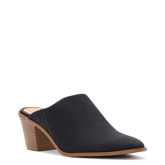  Tru Women's Block Heel Mules