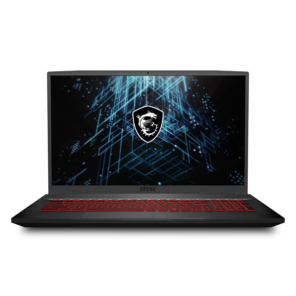 MSI Katana GF76 17.3" FHD Gaming Laptop, i7-11800H 2.3GHz, NVIDIA GeForce RTX 3050Ti 4GB, 16GB RAM, 512GB SSD, Win 10 Home, Black, 11UD-001US