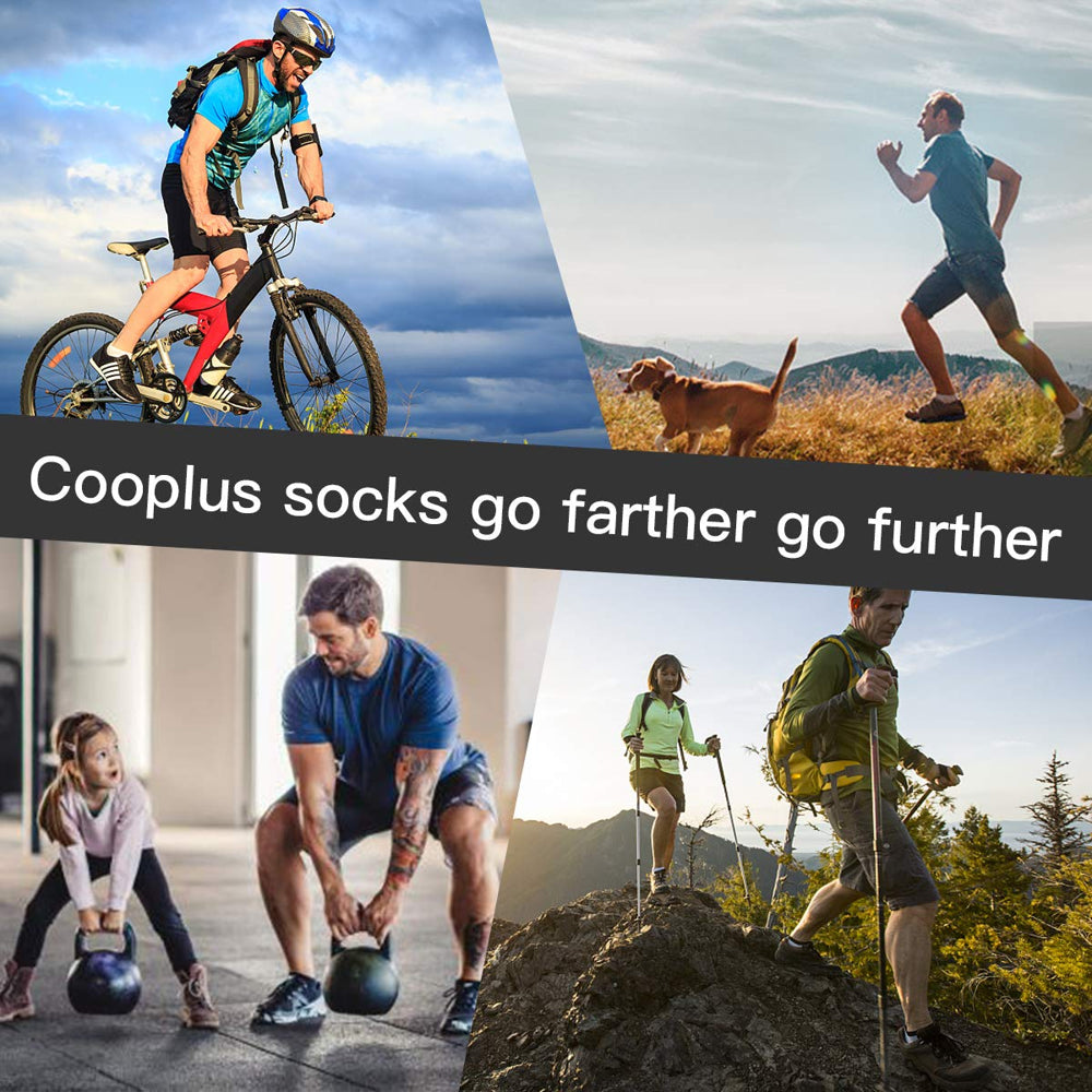 Men's Athletic Ankle Socks Mens Cushioned Breathable Low Cut Socks 6 Pairs