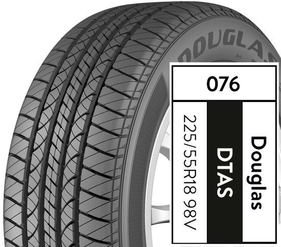 Douglas Touring A/S 225/55R18 98V All-Season Tire