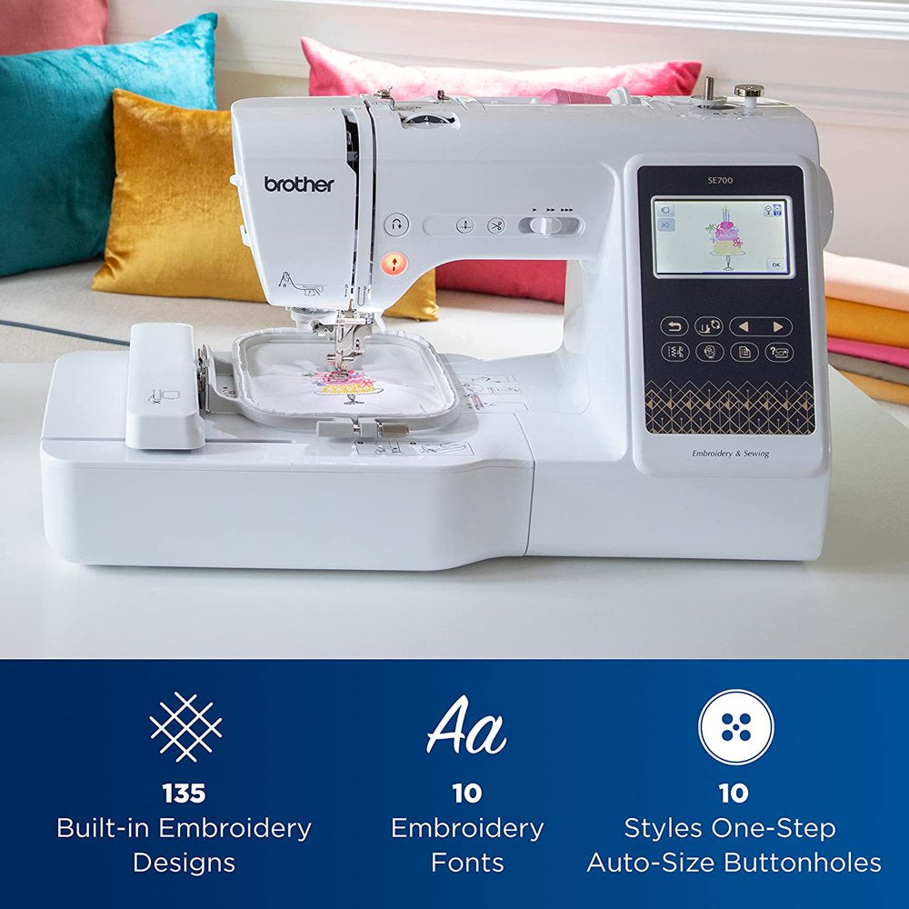 Brother SE700 Sewing and Embroidery Machine with $799 Bonus Bundle