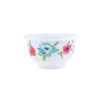 The Pioneer Woman Melamine Mixing Bowl Set, 10-Piece Set, Petal Party