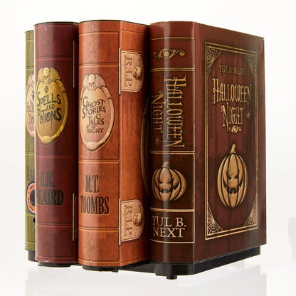 Halloween Moving Books Animated Halloween Decoration, Multicolor, 8.07 in, by Way To Celebrate