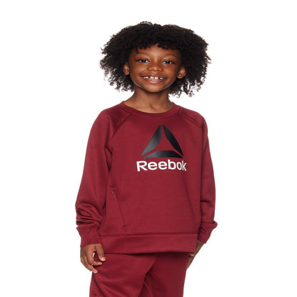 Reebok Boys Essential Fleece Crewneck, Sizes 4-18