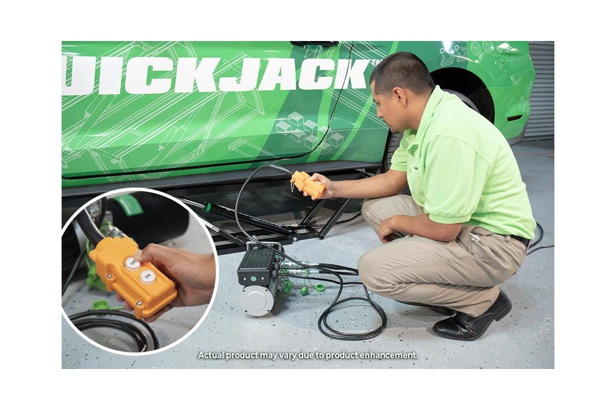 QuickJack 5000TL Portable Car Lift with 110V Power Unit- 5,000lb Capacity