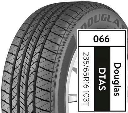 Douglas Touring A/S 235/65R16 103T All-Season Tire