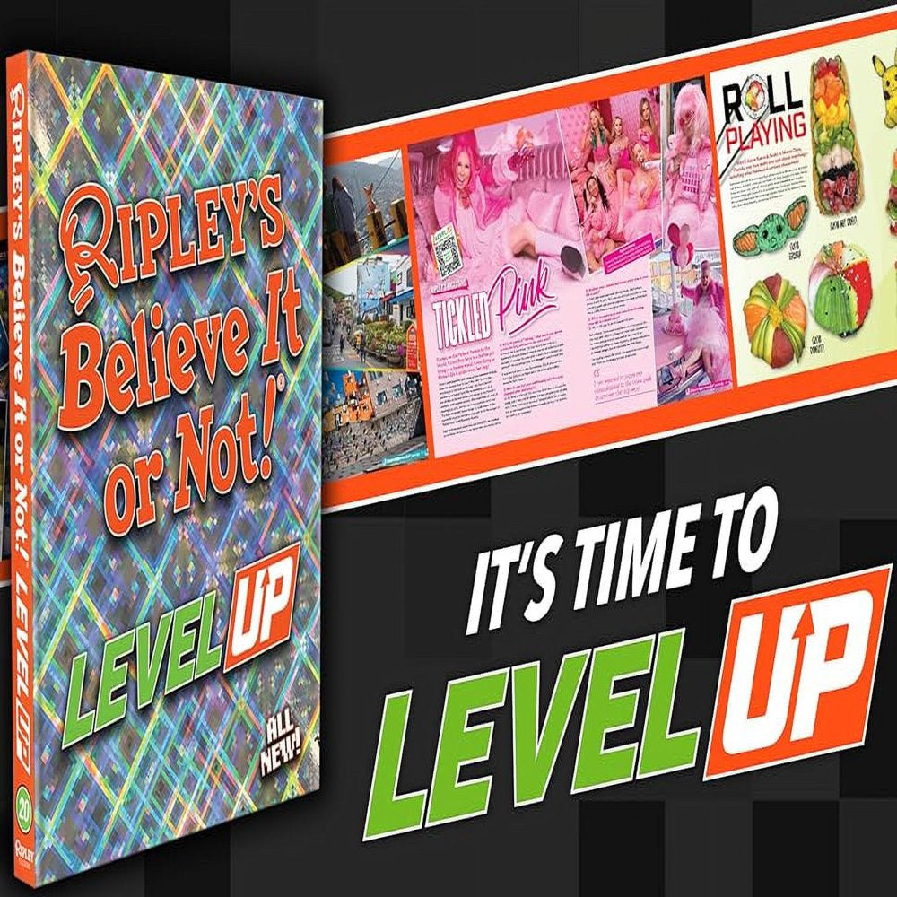 Ripley's Believe It Or Not! Level Up 2024 (Hardcover) (Walmart Exclusive)