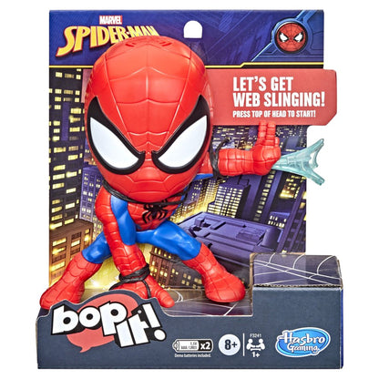 Bop It! Marvel Spider-Man Edition Electronic Game for 1 or More Players