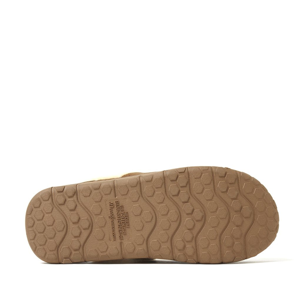 Dearfoams Cozy Comfort Women's Microsuede Moc Toe Scuff Slippers