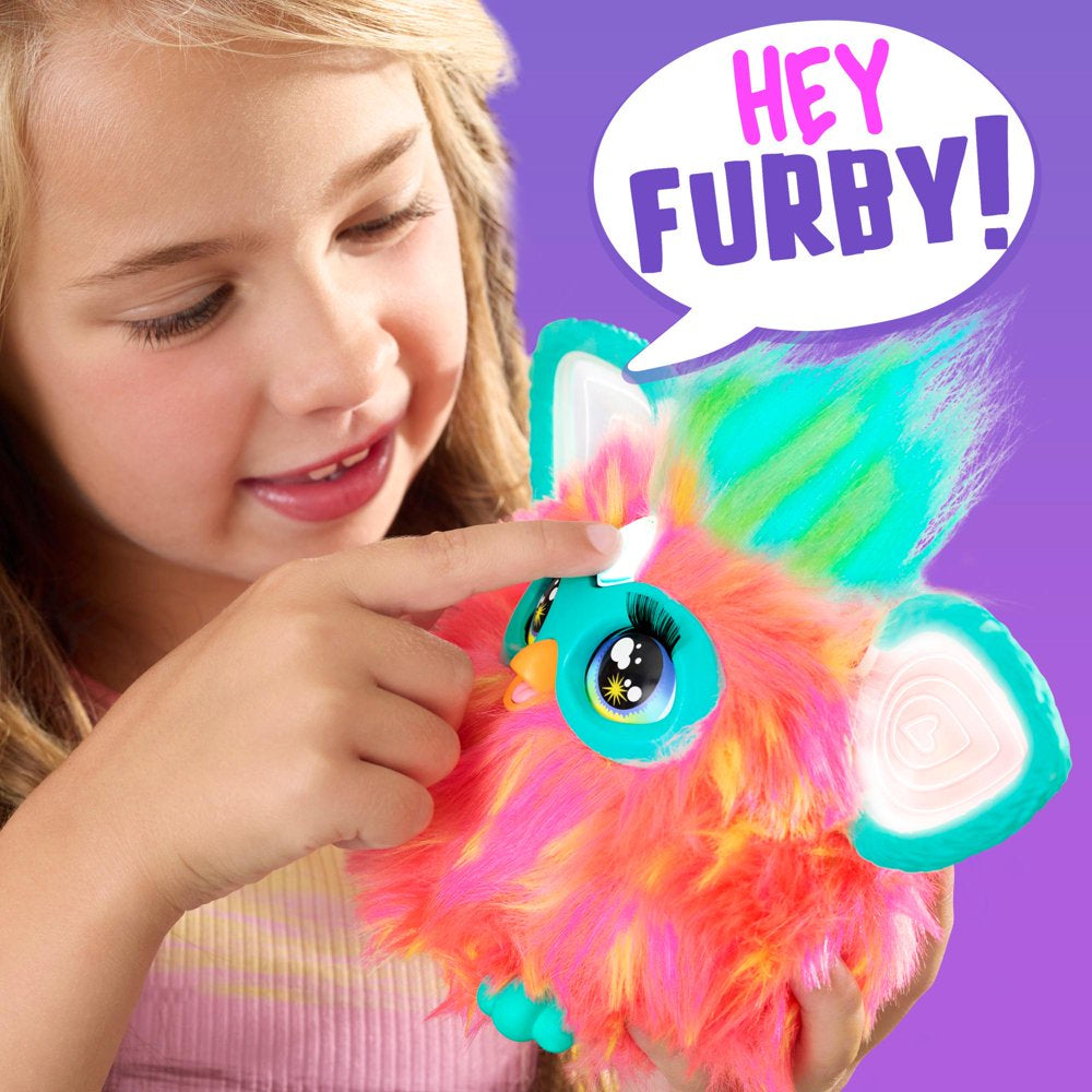 Furby Coral Plush Interactive Toys for 6 Year Old Girls & Boys & Up