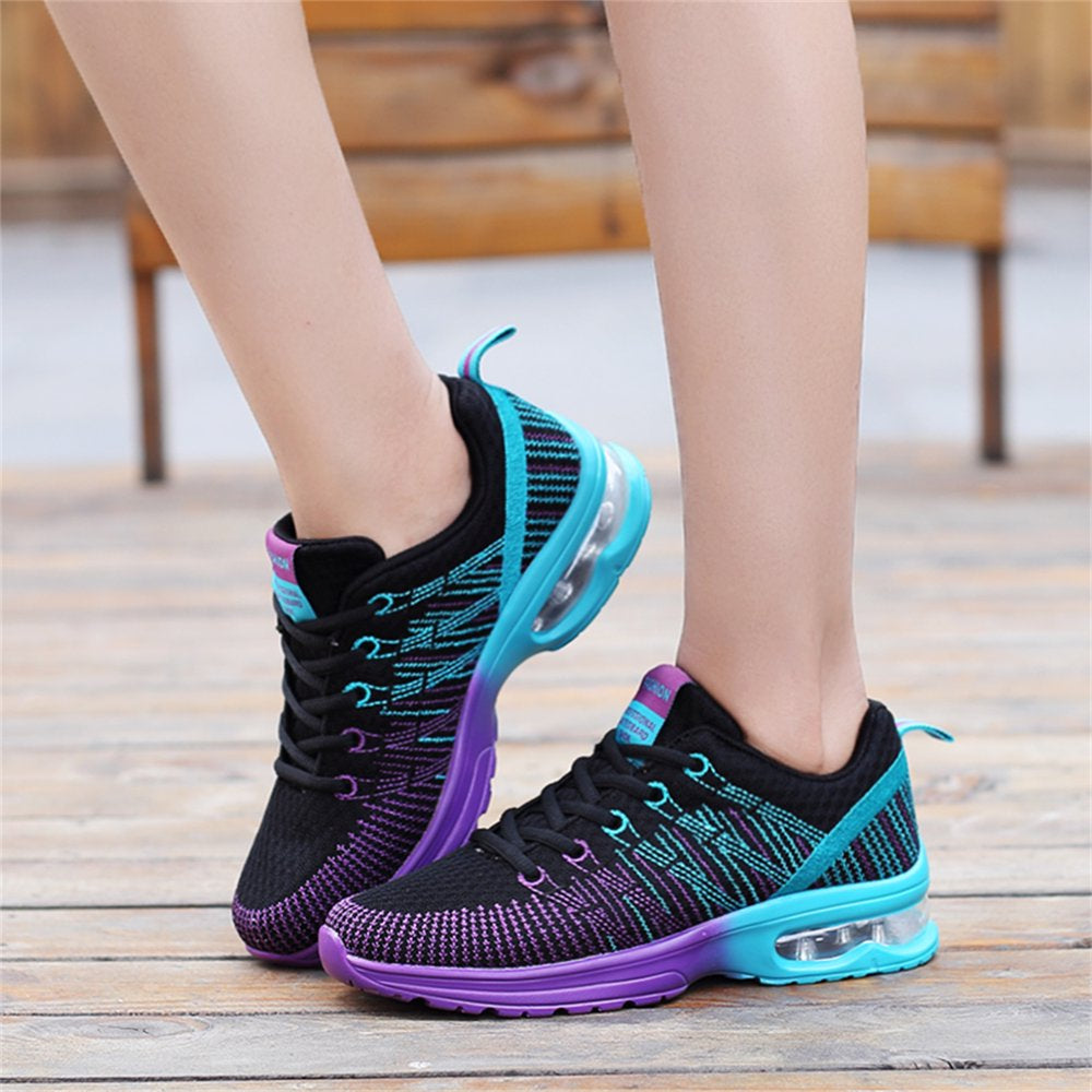 Tvtaop Sneaker for Women Breathable Athletic Air Cushion Running Shoes Lightweight Sport Shoes