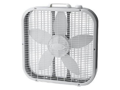 Lasko 20" Energy Efficient 3-Speed Box Fan with Carry Handle, 3733