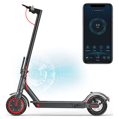 AOVOPRO ES80 350W 8.5' Foldable Electric Scooter for Adults and Child, 21 Miles Range