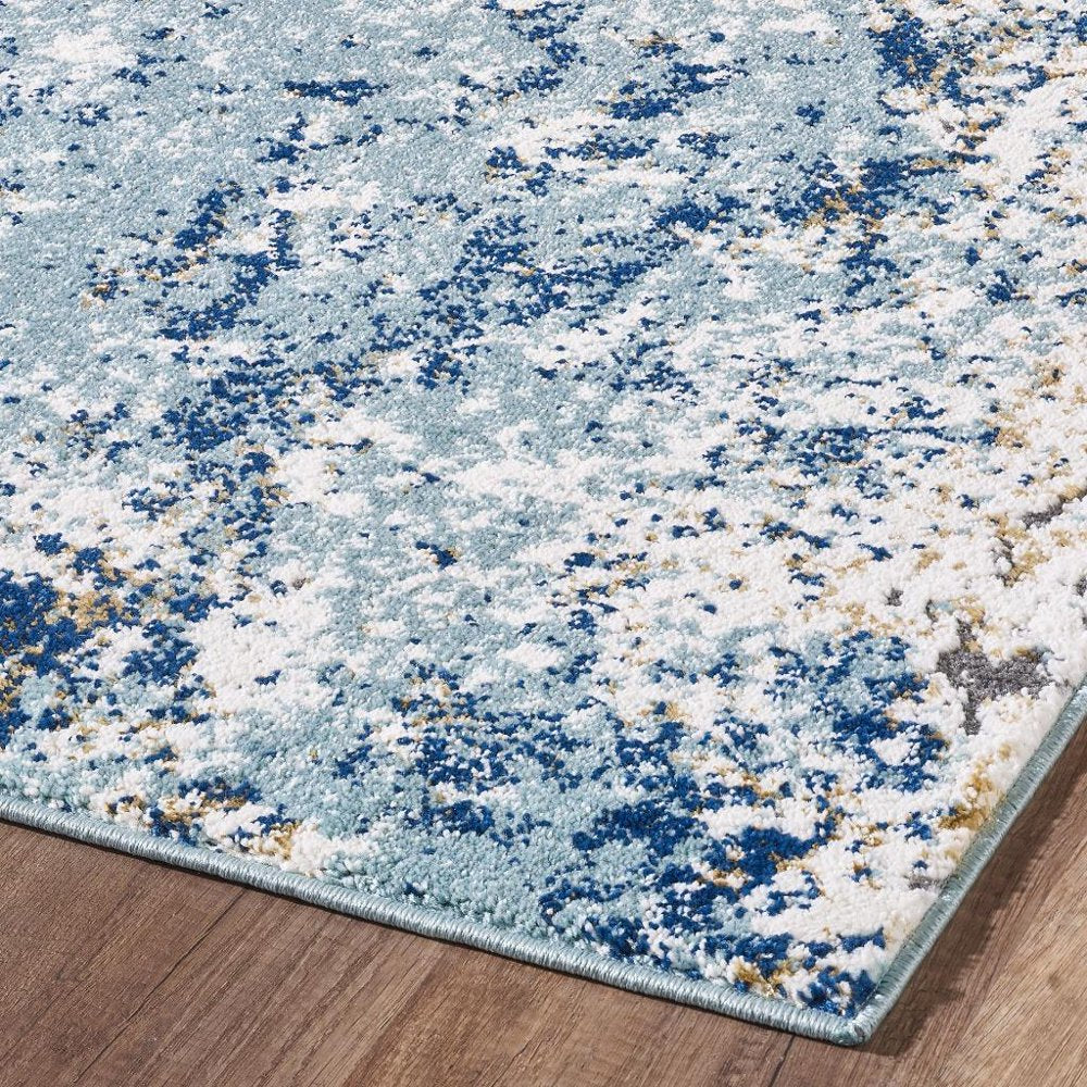 Luxe Weavers Modern Abstract Area Rug - Blue 8x10