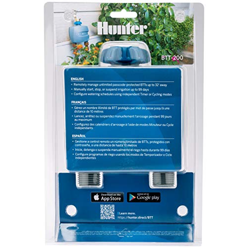 Hunter BTT 2-Zone Tap Timer Gray