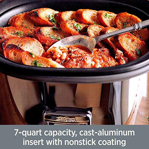 All-Clad SD700350 Slow Cooker, 7 Quart, Silver