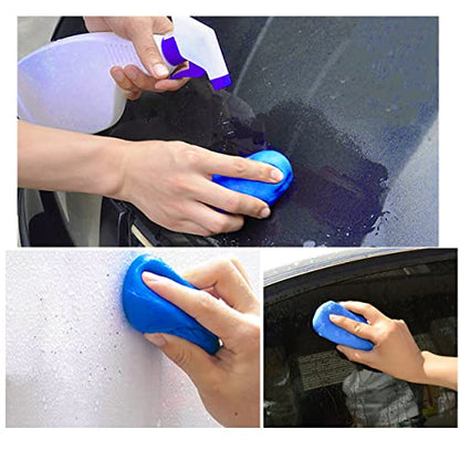 Ruibapa 3PCS Blue Car Clay Bar 100g Auto Detailing Magic Clay Bar for Car Washing Cleaner P-033