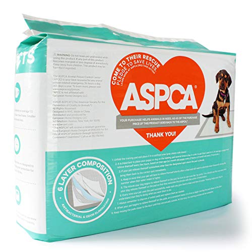 ASPCA AS 62931 Citrus Scented Training Pads, 100 Pack, Gray, 22" x 22" - Pack of 100