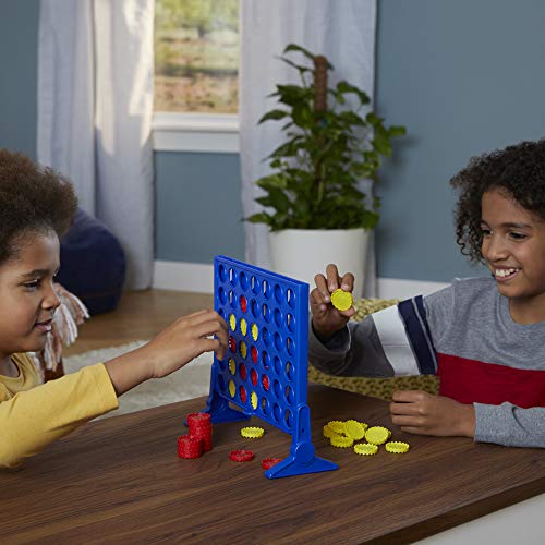 Hasbro Gaming Connect 4 Classic Grid,4 in a Row Game,Strategy Board Games for Kids,2 Player .for Family and Kids,Ages 6 and Up