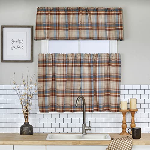 SKL Home Amber Plaid, Valance, Multi