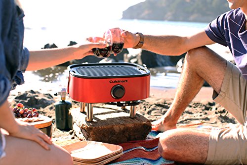 Cuisinart CGG-750 Portable, Venture Gas Grill, Red