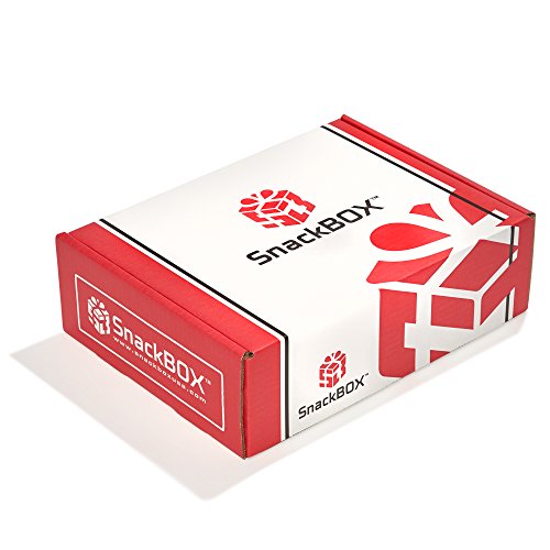 SnackBOX Snacks BOX Care Package (50 Count) Back To School College Variety Pack Candy Treats Gift Baskets Guys Girls Adults Kids Grandkids Men Women Food Sampler Student Birthday Cookies Chips Finals Snack Packs Office Military and Gift Ideas