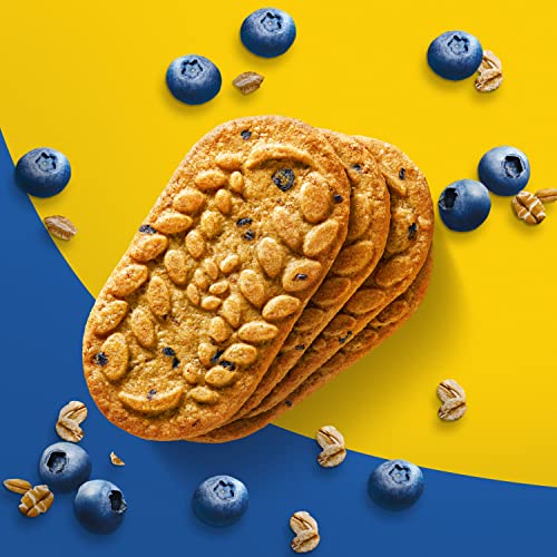 belVita Blueberry Breakfast Biscuits, 30 Total Packs, 6 Boxes (4 Biscuits Per Pack)