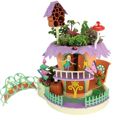 My Fairy Garden — Nature Cottage Toy Figurine and Plant Kit — Grow Your Own Magical Garden with Fairy Isla — Ages 4+