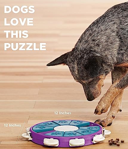 Outward Hound Nina Ottosson Dog Twister Interactive Treat Puzzle Dog Toy, Advanced