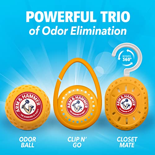 Arm & Hammer Deodorizer Odor Busterz, 3-Pack, Orange, 3 Count