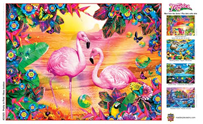 MasterPieces 300 Piece EZ Grip Jigsaw Puzzle - Pretty in Pink - 18"x24"