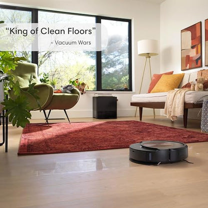 iRobot Roomba Combo j9+ Self-Emptying & Auto-Fill Robot Vacuum & Mop – Multi-Functional Base Refills Bin and Empties Itself, Vacuums and Mops Without Needing to Avoid Carpets, Avoids Obstacles